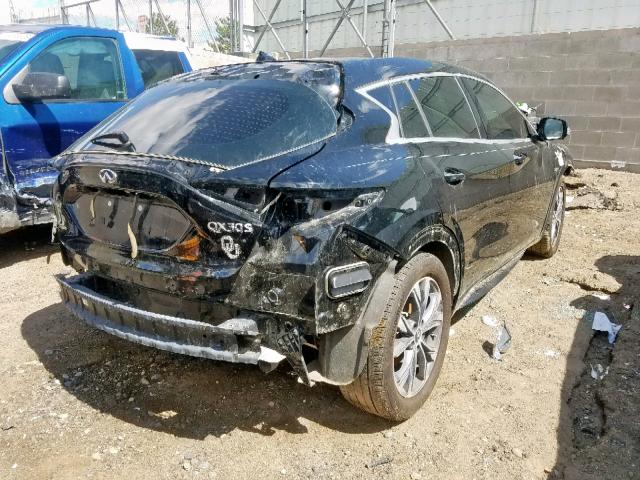 SJKCH5CP2HA031037 - 2017 INFINITI QX30 BASE BLACK photo 4