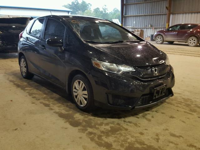 3HGGK5H55FM740690 - 2015 HONDA FIT LX BLACK photo 1