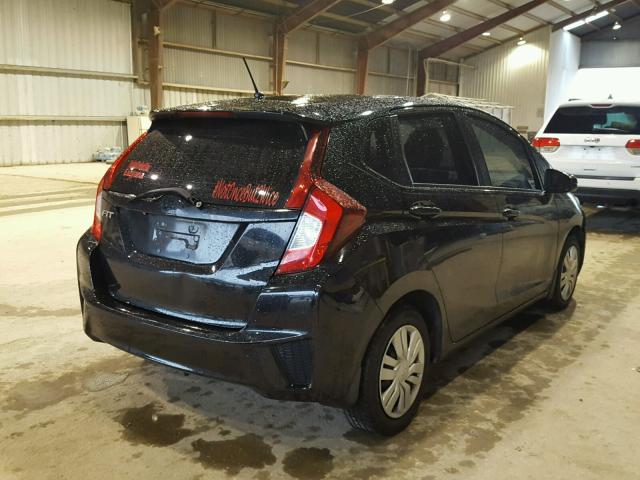 3HGGK5H55FM740690 - 2015 HONDA FIT LX BLACK photo 4