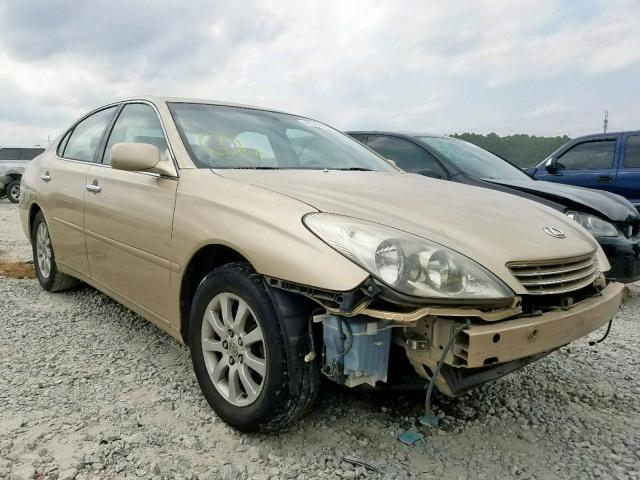 JTHBF30G220068842 - 2002 LEXUS ES 300 GOLD photo 1