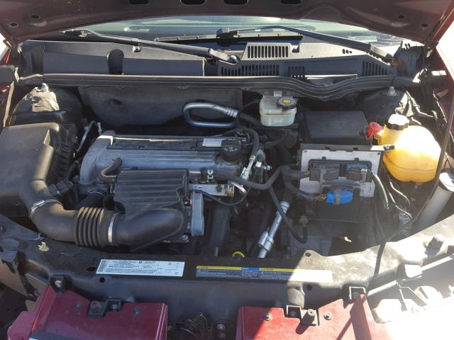 1G8AJ52FX5Z181864 - 2005 SATURN ION LEVEL BLACK photo 7