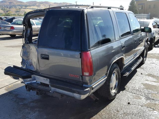 1GKEK13R4XJ777208 - 1999 GMC DENALI GRAY photo 4