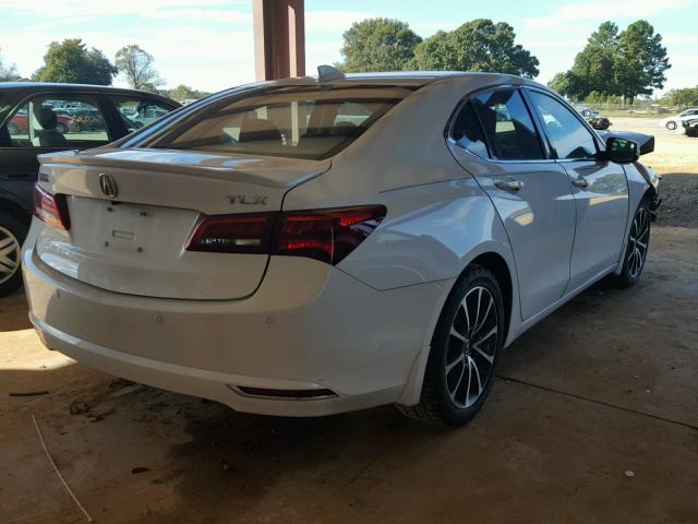 19UUB2F74FA024303 - 2015 ACURA TLX ADVANC WHITE photo 4