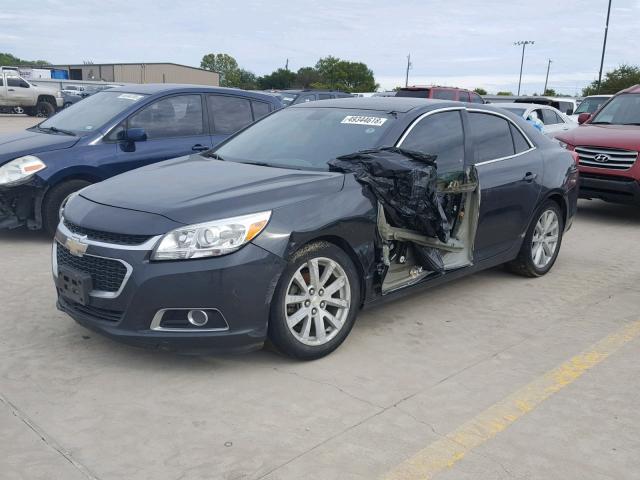 1G11E5SL7EF260757 - 2014 CHEVROLET MALIBU 2LT GRAY photo 2