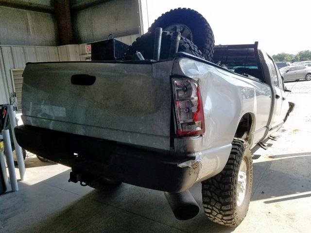 1D7KS28C36J144289 - 2006 DODGE RAM 2500 S GRAY photo 4