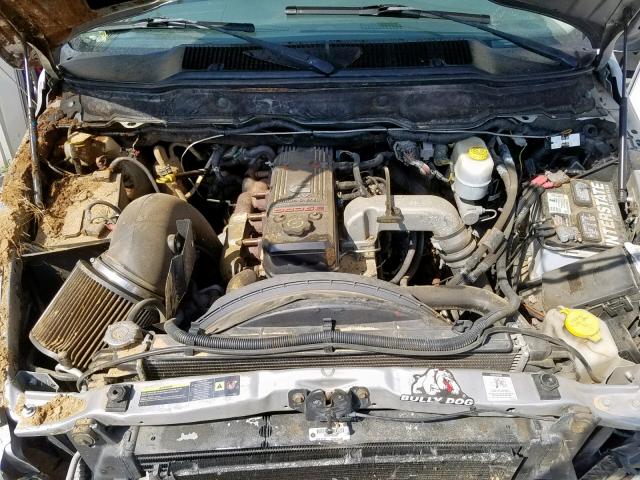 1D7KS28C36J144289 - 2006 DODGE RAM 2500 S Մոխրագույն լուսանկար 7