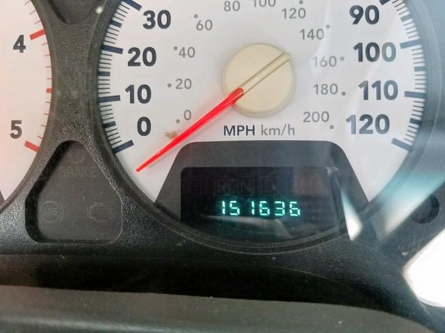 1D7KS28C36J144289 - 2006 DODGE RAM 2500 S Մոխրագույն լուսանկար 8