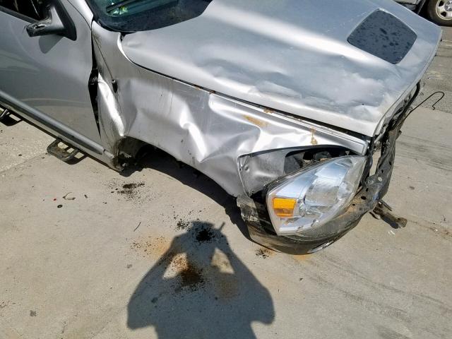 1D7KS28C36J144289 - 2006 DODGE RAM 2500 S Մոխրագույն լուսանկար 9