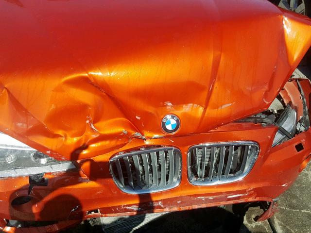 WBAVM5C58DVV89657 - 2013 BMW X1 XDRIVE3 برتقالي صورة 7