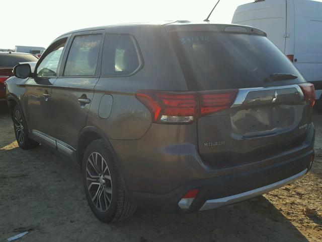 JA4AD3A39GZ052360 - 2016 MITSUBISHI OUTLANDER BROWN photo 3