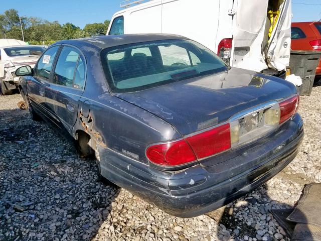 1G4HP54K2Y4146052 - 2000 BUICK LESABRE CU BLUE photo 3