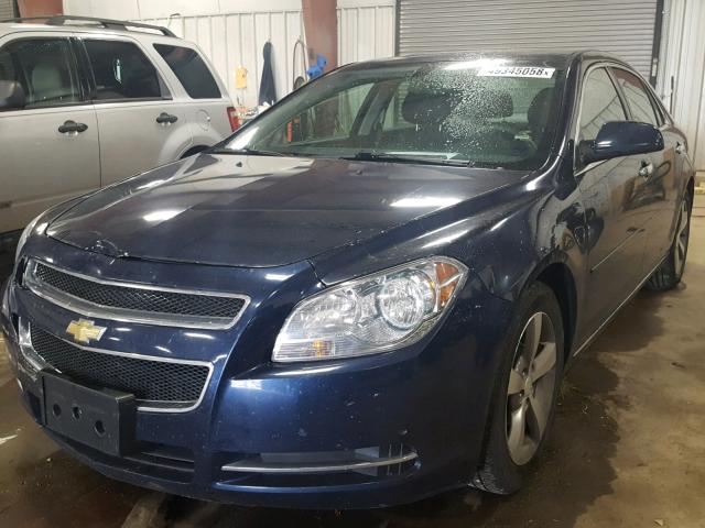 1G1ZC5E01CF296824 - 2012 CHEVROLET MALIBU 1LT BLUE photo 2