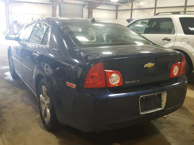 1G1ZC5E01CF296824 - 2012 CHEVROLET MALIBU 1LT BLUE photo 3
