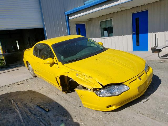 2G1WX12K139376994 - 2003 CHEVROLET MONTE CARL ყვითელი ფოტო 1