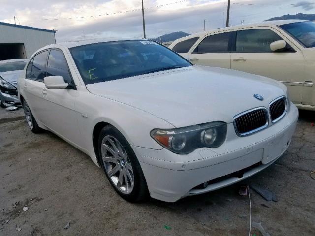 WBAGN63514DS54693 - 2004 BMW 745 LI WHITE photo 1