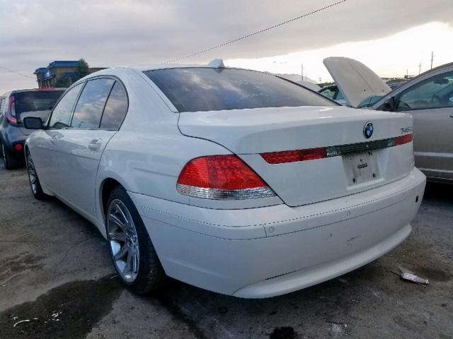 WBAGN63514DS54693 - 2004 BMW 745 LI WHITE photo 3