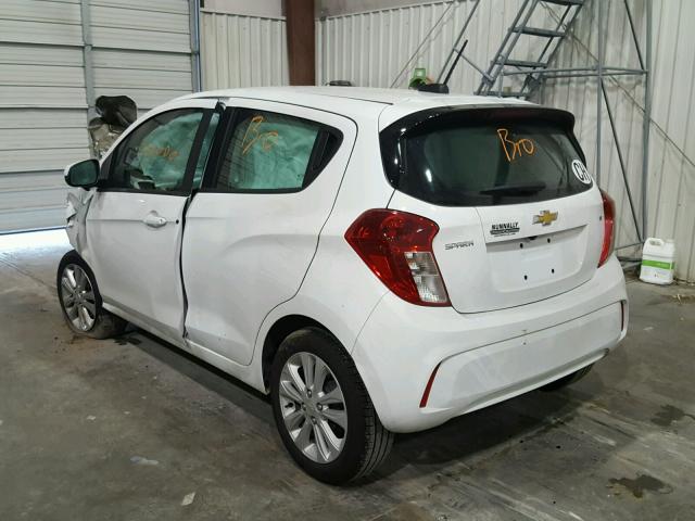 KL8CD6SA8JC440132 - 2018 CHEVROLET SPARK 1LT WHITE photo 3