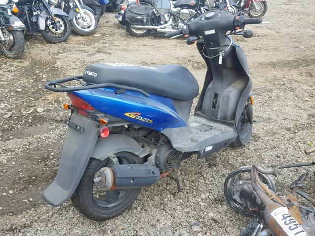 LC2U6G1059C000169 - 2009 KYMCO USA INC AGILITY 12 BLUE photo 4