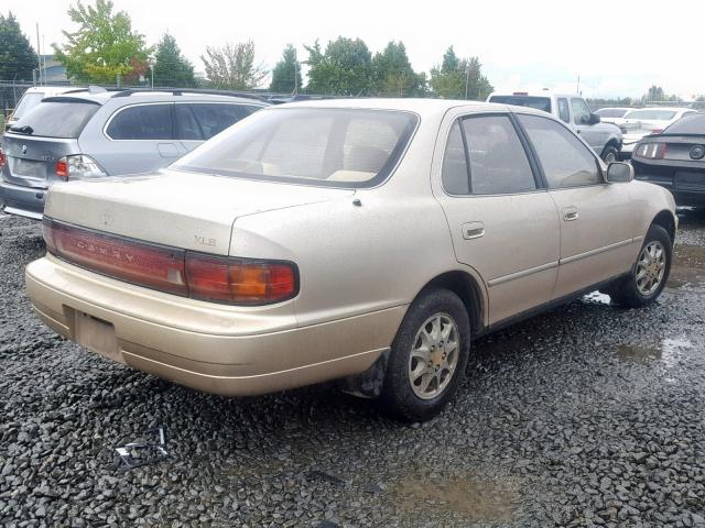 JT2SK13E2P0142806 - 1993 TOYOTA CAMRY XLE GOLD photo 4