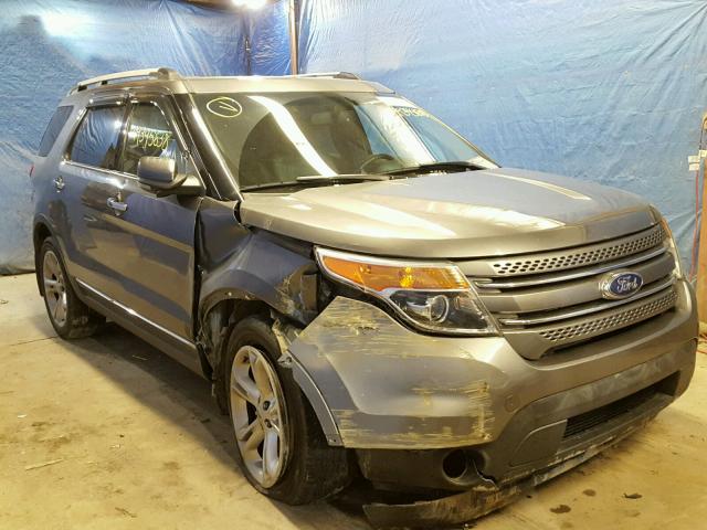 1FMHK8F81BGA70945 - 2011 FORD EXPLORER L GRAY photo 1