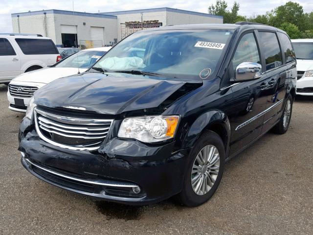 2C4RC1CG0FR728851 - 2015 CHRYSLER TOWN & COU BLACK photo 2