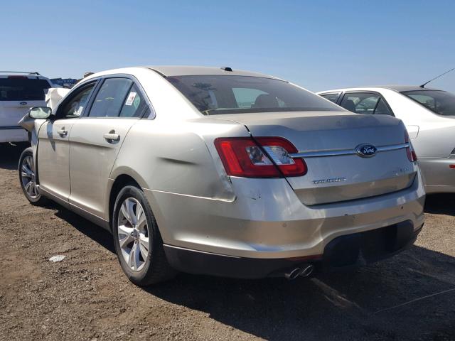 1FAHP2EW8BG137341 - 2011 FORD TAURUS SEL GOLD photo 3