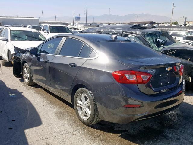 1G1BE5SM9G7313498 - 2016 CHEVROLET CRUZE LT CHARCOAL photo 3