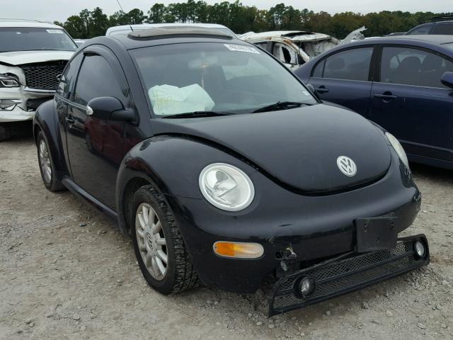 3VWCK21C44M402597 - 2004 VOLKSWAGEN NEW BEETLE BLACK photo 1