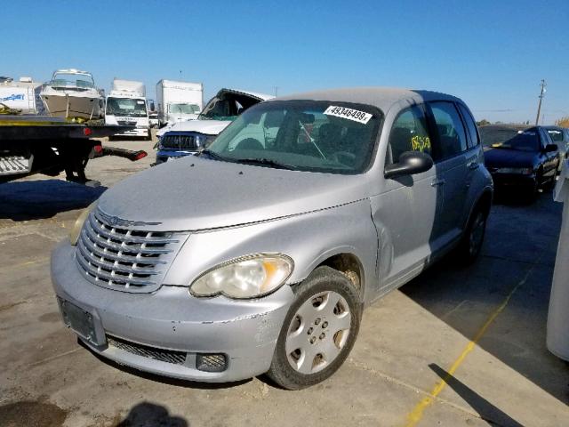 3A8FY48B88T106025 - 2008 CHRYSLER PT CRUISER SILVER photo 2