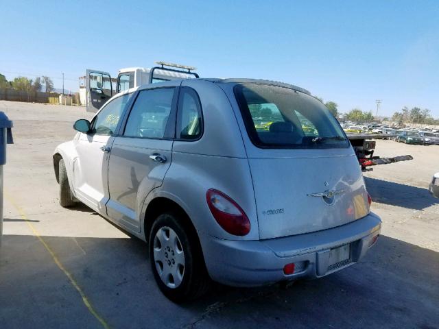 3A8FY48B88T106025 - 2008 CHRYSLER PT CRUISER SILVER photo 3