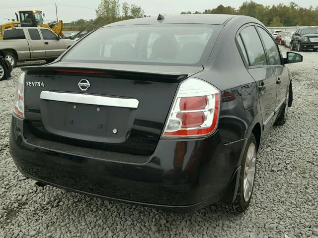 3N1AB6AP8BL654685 - 2011 NISSAN SENTRA 2.0 BLACK photo 4