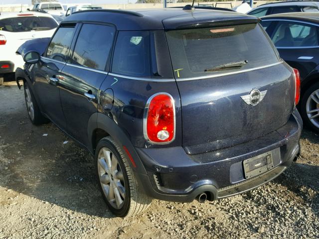 WMWZC3C53FWT06474 - 2015 MINI COOPER S C BLUE photo 3