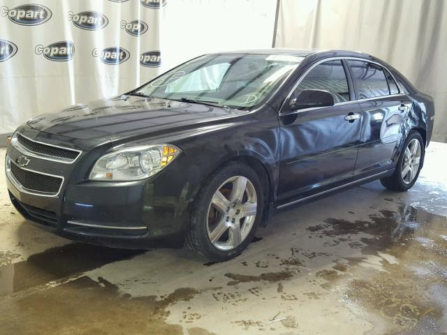 1G1ZC5E00CF226134 - 2012 CHEVROLET MALIBU 1LT BLACK photo 2