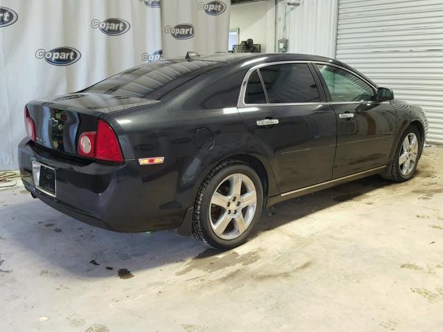 1G1ZC5E00CF226134 - 2012 CHEVROLET MALIBU 1LT BLACK photo 4