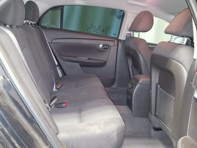 1G1ZC5E00CF226134 - 2012 CHEVROLET MALIBU 1LT BLACK photo 6