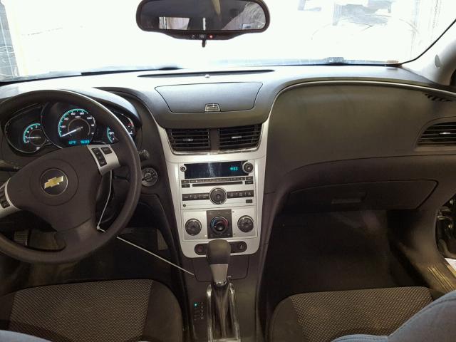 1G1ZC5E00CF226134 - 2012 CHEVROLET MALIBU 1LT BLACK photo 9