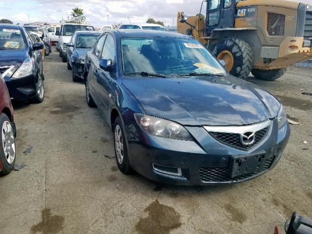 JM1BK12G481170242 - 2008 MAZDA 3 I GRAY photo 1