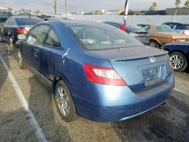 2HGFG1A62AH515627 - 2010 HONDA CIVIC LX BLUE photo 3