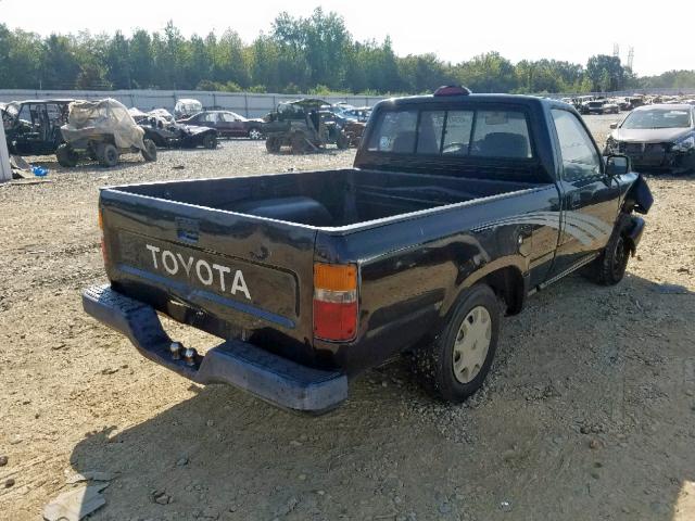 JT4RN81A9R5188497 - 1994 TOYOTA PICKUP 1/2 BLACK photo 4