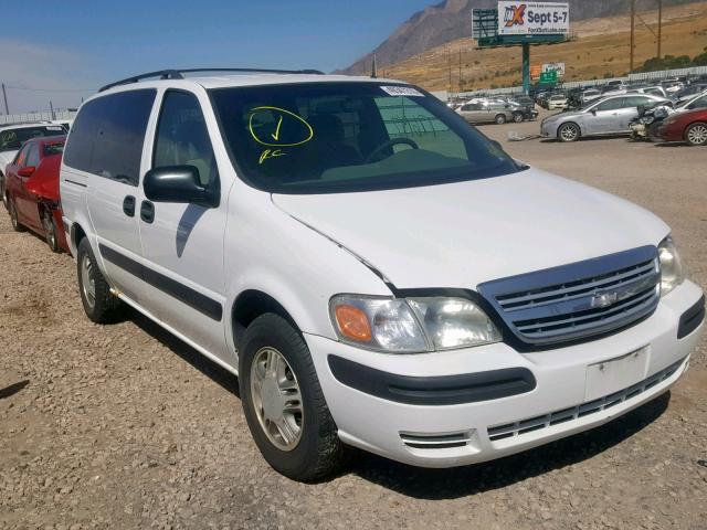 1GNDX03E11D109234 - 2001 CHEVROLET VENTURE WHITE photo 1