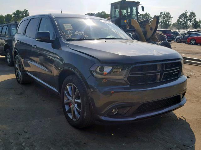 1C4RDHDG5HC634612 - 2017 DODGE DURANGO GT CHARCOAL photo 1