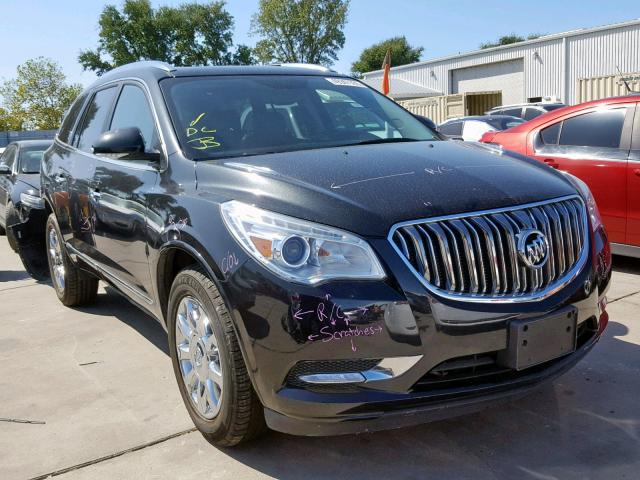 5GAKVBKD2FJ106136 - 2015 BUICK ENCLAVE BLACK photo 1