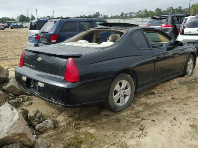 2G1WM16K269345051 - 2006 CHEVROLET MONTE CARL BLACK photo 4