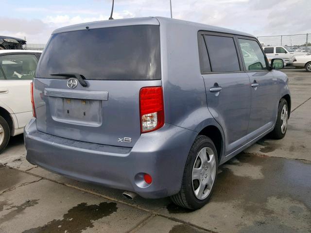 JTLZE4FE8CJ028618 - 2012 TOYOTA SCION XB 蓝色 照片 4