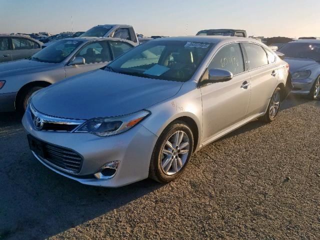 4T1BK1EB9EU093311 - 2014 TOYOTA AVALON BAS SILVER photo 2