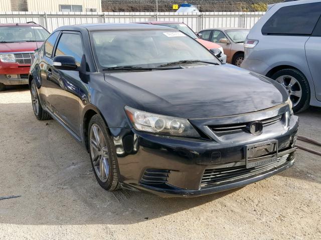 JTKJF5C71D3055739 - 2013 TOYOTA SCION TC შავი ფოტო 1