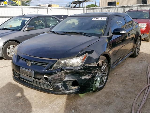 JTKJF5C71D3055739 - 2013 TOYOTA SCION TC შავი ფოტო 2