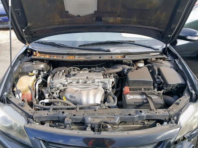 JTKJF5C71D3055739 - 2013 TOYOTA SCION TC შავი ფოტო 7