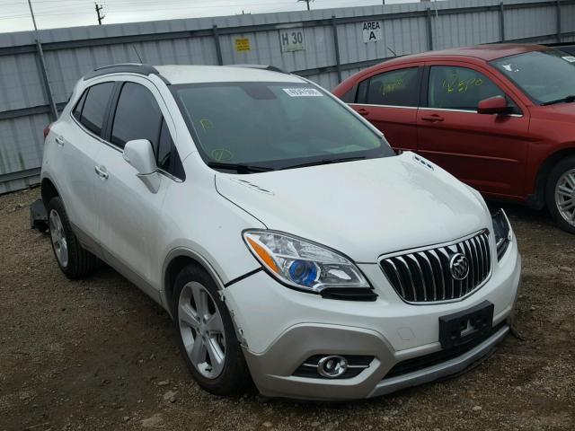 KL4CJBSBXFB221326 - 2015 BUICK ENCORE CON WHITE photo 1