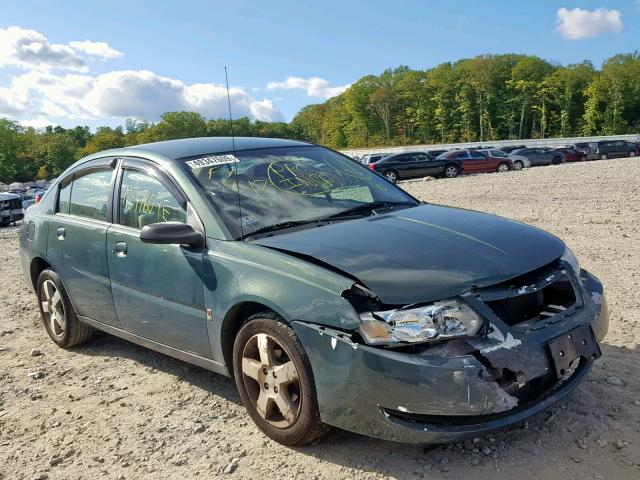 1G8AL55F07Z159221 - 2007 SATURN ION LEVEL GREEN photo 1